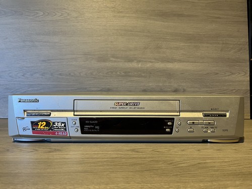 Panasonic super drive vhs - super,