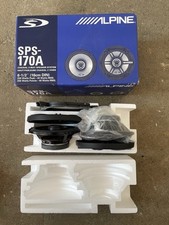 Alpine SPS-170A Coaxial 2-Way Speaker System - EXCELLENT CONDITION