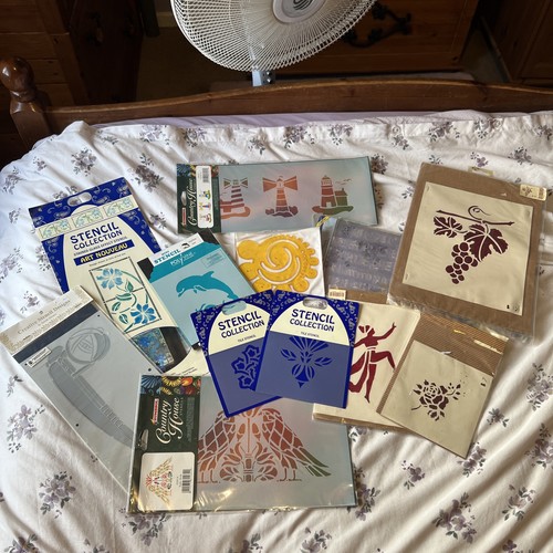 Lot vintage mylar craft - 12,