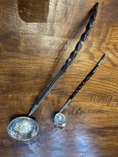 Antique Silver Toddy Ladles