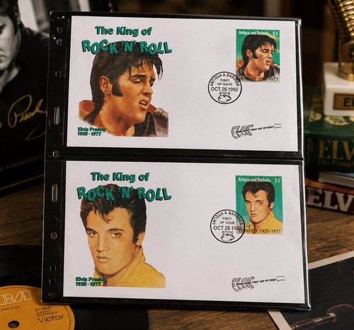 Elvis presley first day covers - elvis,