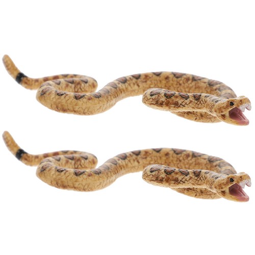 2pcs durable snake toy models - snake,