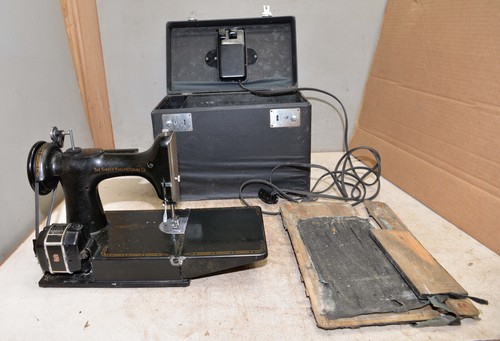 Antique 1955 singer sewing - antique,