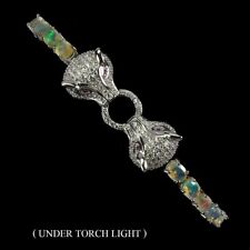 Silver Bracelet Opal Genuine