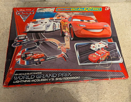 Micro scalextric disney pixar - scalextric, disney/pixar