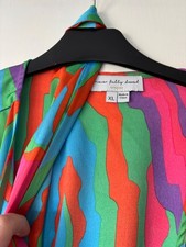 Never Fully Dressed Women's Wrap Midi Dress Multicoloured