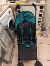 Silver Cross Zest Stroller Compact Lightweight Black stroller/buggy