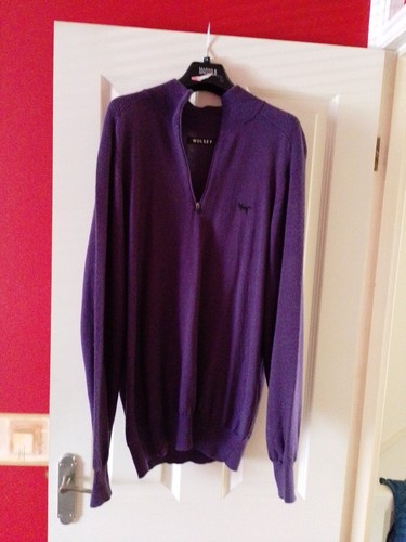 Wolsey zip purple merino - 1/4,
