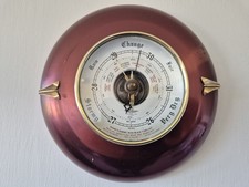 SB Shortland Smiths Barometer England Vintage Antique