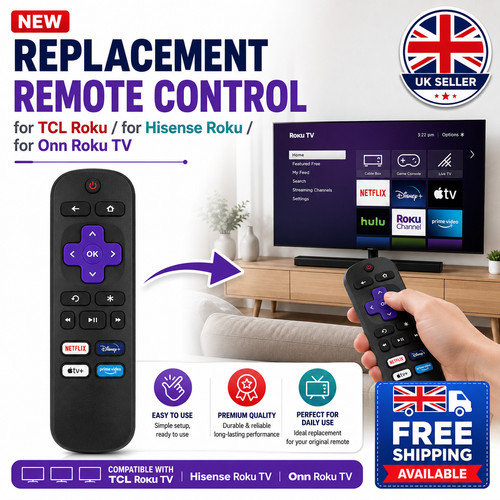 New replacement remote control - remote,