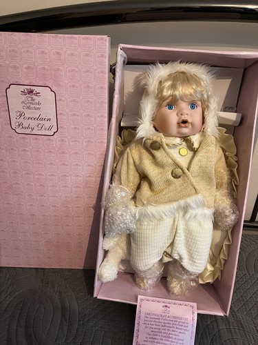 Porcelain doll baby from - doll,