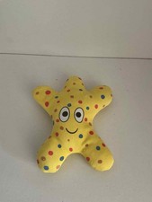 In The Night Garden Haahoos Small Yellow Spotty Star Soft Toy Plush Cbeebies