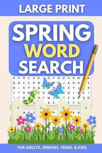 Spring themed word - spring-themed,