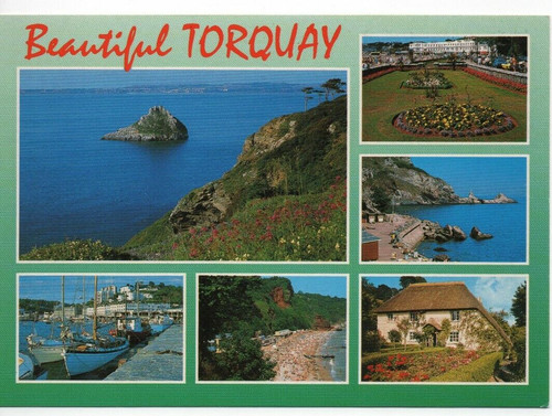 Unposted multiview postcard - multiview,