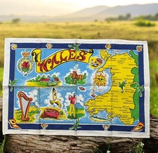 TEA TOWEL Wales Tea Towel