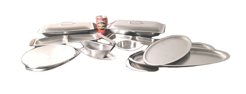 Stainless steel serving - serving, dishes