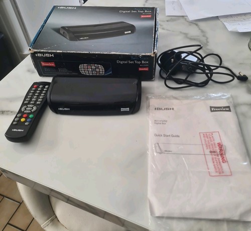 Bush freeview set top box - freeview, tv