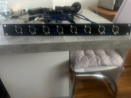 Patch panel with xlr input - panel,