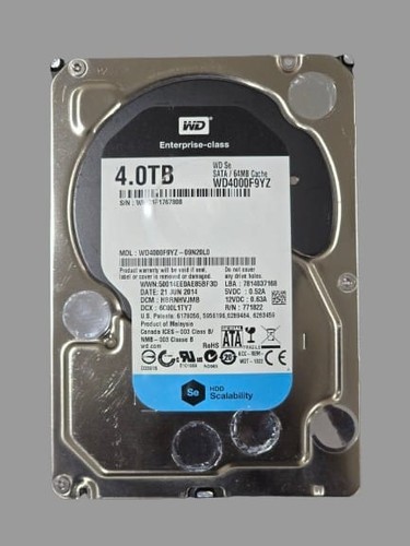 Western digital wd4000f9yz 4tb - western,