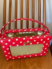 Roberts Revival RD-50 DAB/FM Portable Radio Cath Kidston Red Star Design Working