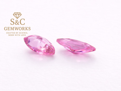 Pink marquise cut - pink,