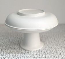 Vintage Tupperware Serve It All Mini Pedestal Plate Chip & Dip Cake Snack Stand