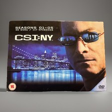CSI: NY Complete Series 1-5 DVD Box Sets - UK Complete & Boxed