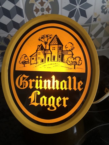 Grunhalle lager light bar - grunhalle, up