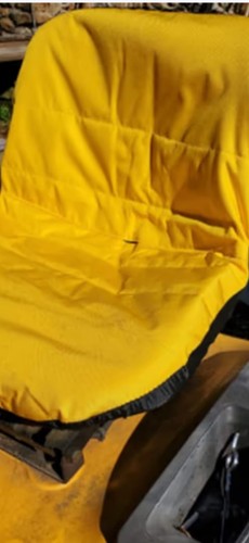 Lawn mower seat cover john - lawn,