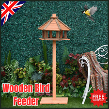 Traditional Wooden Bird Table