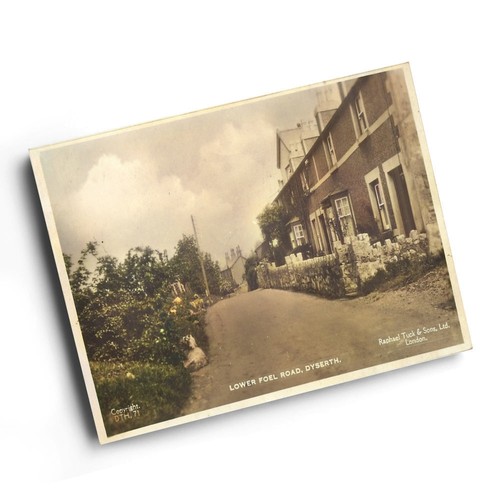 Print vintage wales - a6,