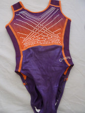 Professional Quatro gymnastics leotard CLA size 9-10 years old
