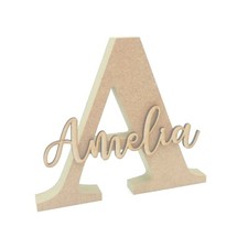 Freestanding MDF Letter
