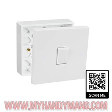 1 Gang Light Switch 1 Way or 2
