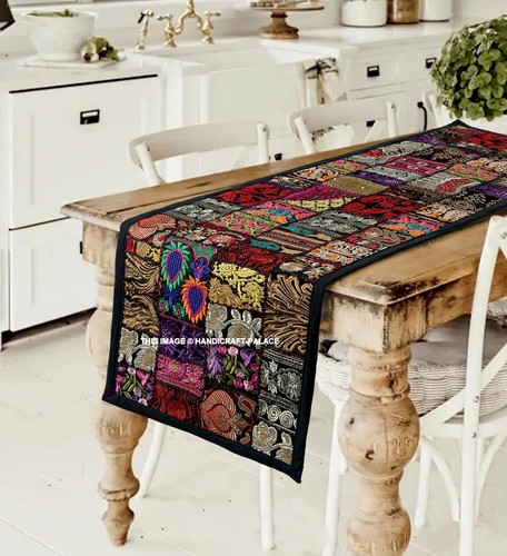 Indian black tapestry wall - tapestry,