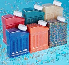 1X 60000 Gel Ball Blaster Ammo Glow in The Dark, Splatter Ball Gun Refill Ammo