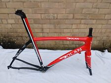 Dolan Aurora Carbon bike frame red and black large good condition