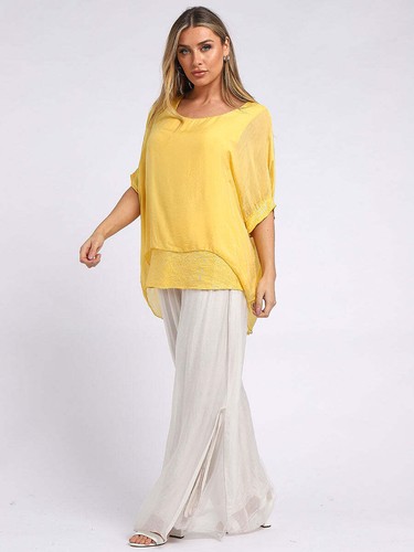 Women plain narrow hem cotton - narrow,