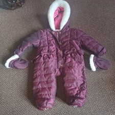 Ted Baker Baby Girl Maroon