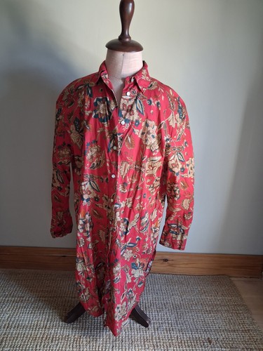 Zara red botanical print - red,