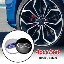 4x 54MM BLUE FORD ALLOY WHEEL