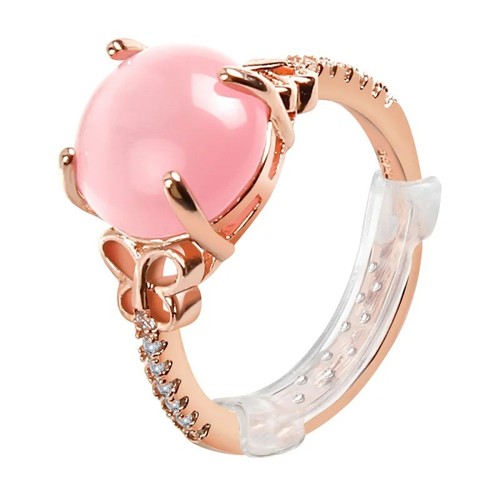 Transparent ring size adjuster - ring,
