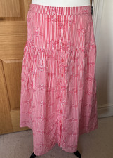 Joules Pink/White Striped Calf