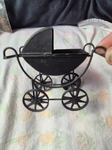 Dolls house victorian pram - victorian,