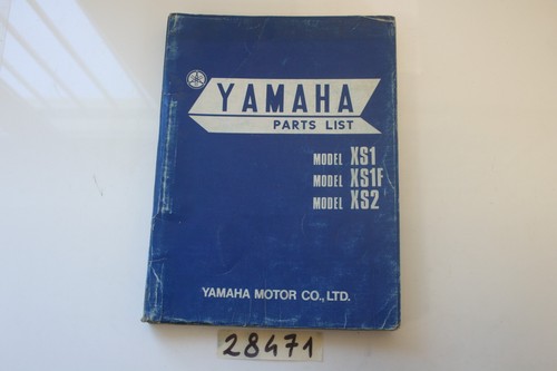 Yamaha xs1 xs1f - xs1f, xs2
