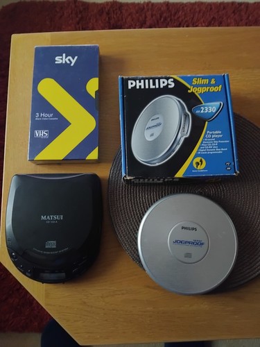 Philips portable player - cd,
