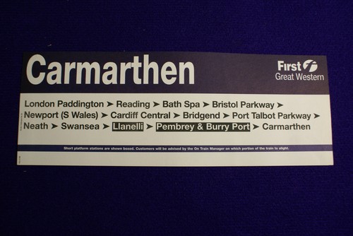 Carmarthen first great western - carmarthen,