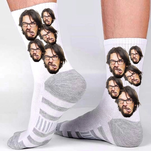 Personalised photo socks - photo,