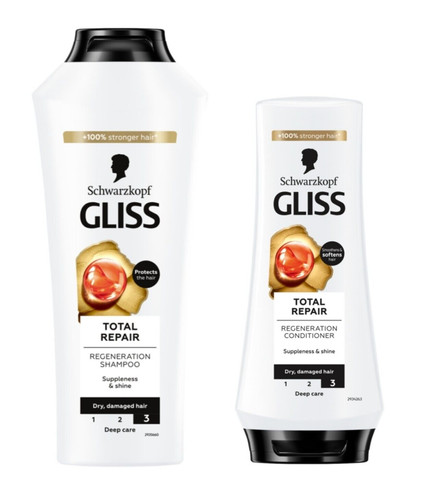 Shwarzkopf gliss total - 2,