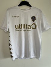 Leeds United 2017/18 Kappa Home Shirt (11-12 Y) Very Good Condition